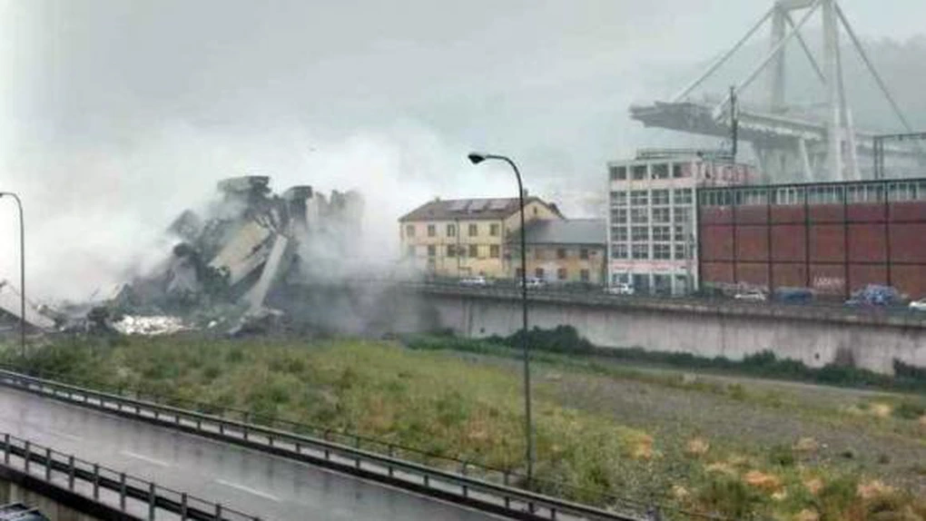 Italia: începe demolarea podului prăbuşit la Genova