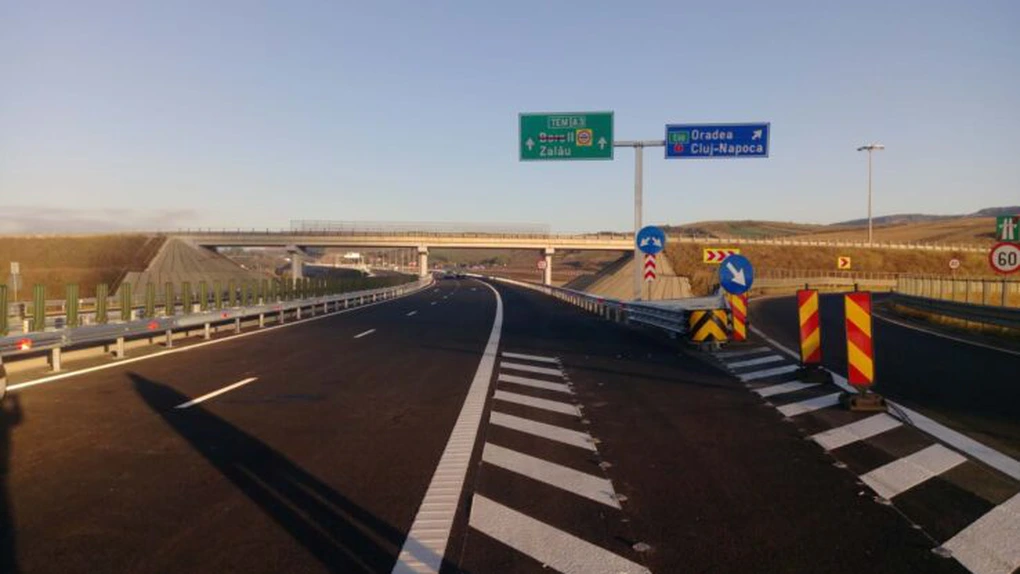 Avem încă 9 kilometri de autostradă. CNAIR a inaugurat Nodul Gilău şi tronsonul Gilău - Nădăşelu FOTO VIDEO