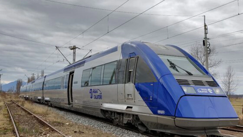 Regio Călători introduce din 9 decembrie trenuri aduse din Franţa pe ruta Bucureşti – Braşov FOTO