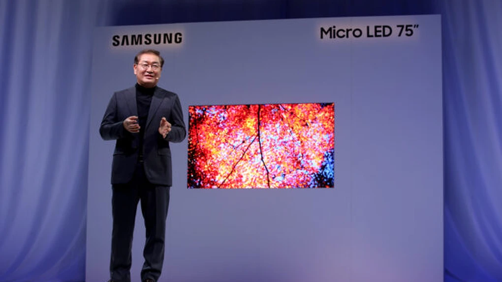 Samsung dezvăluie la CES viitorul ecranelor cu tehnologia modulară Micro LED