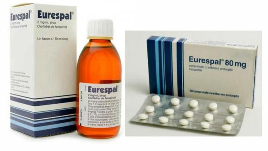 Medicamentul Eurespal, folosit împotriva tusei, retras în urma unei decizii a producătorului. Substanţa activă ar putea provoca probleme cardiace