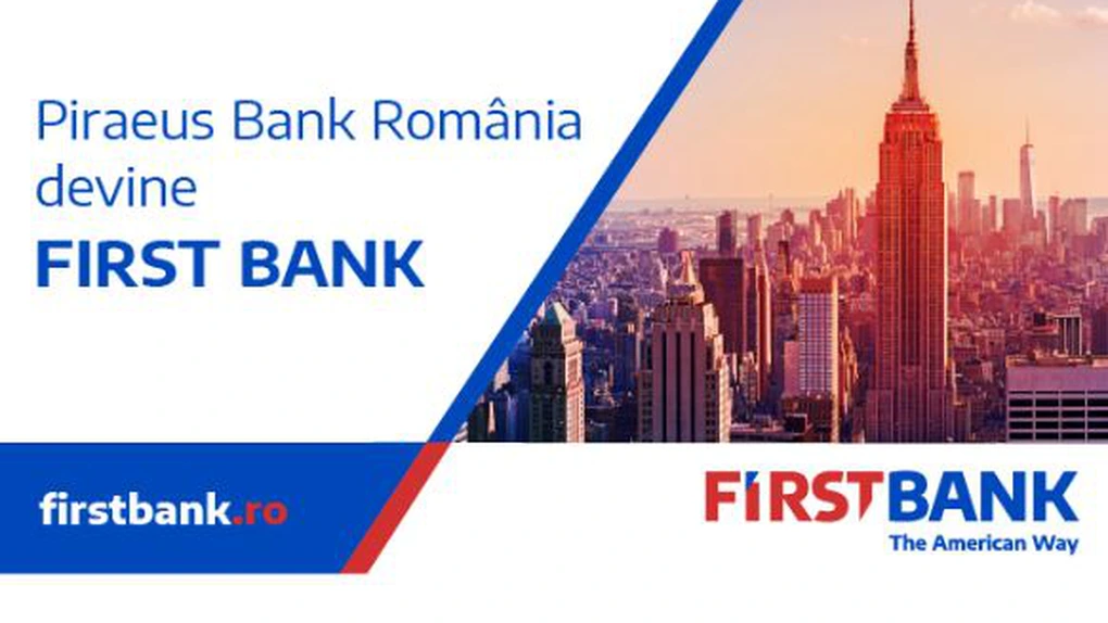 Americanii de la First Bank închid 40 de sucursale bancare din România ale fostei Piraeus, dar investesc în digitalizare