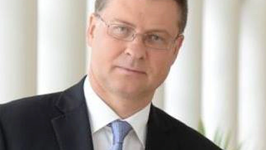 Valdis Dombrovskis, vicepreşedintele CE: Ne preocupă pierderea de competitivitate şi deficitul de cont curent al României