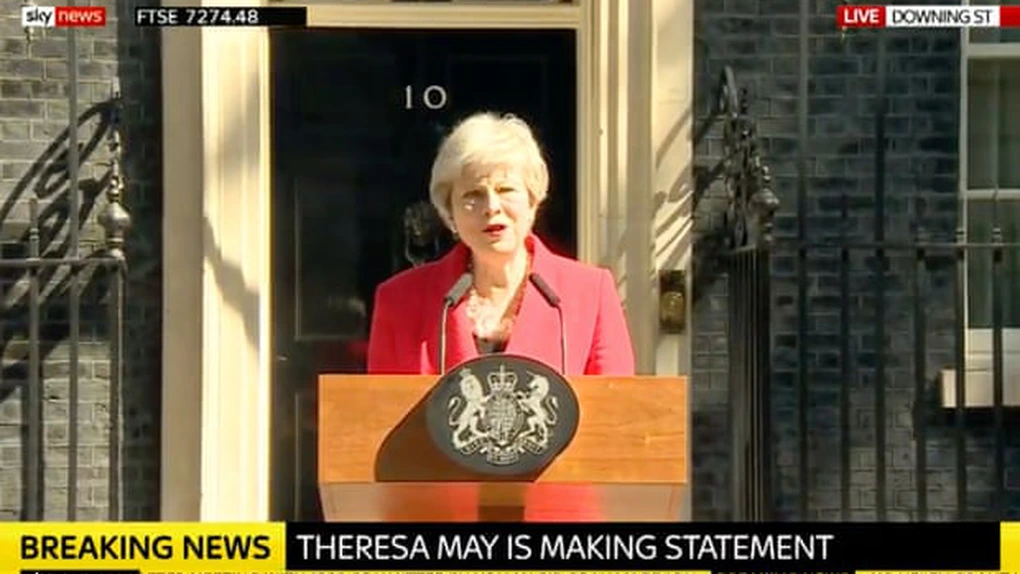 Theresa May a anunţat că va demisiona pe 7 iunie