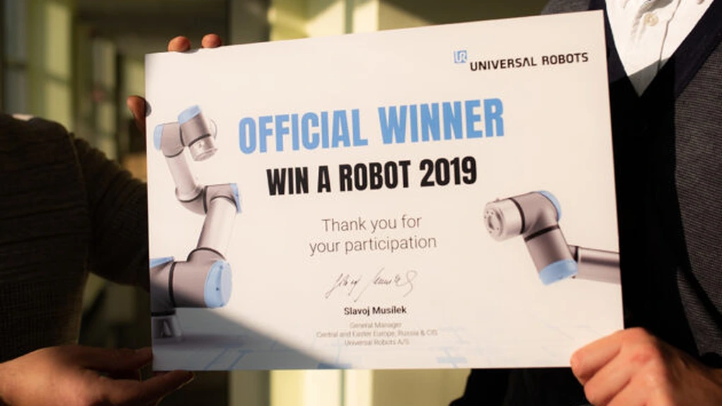 Universal Robots anunţă câştigătorii competiţiei Win a Robot 2019