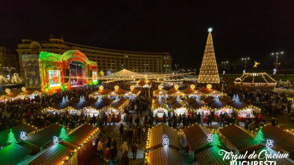Peste un milion de vizitatori la Târgul de Crăciun București 2019 FOTO