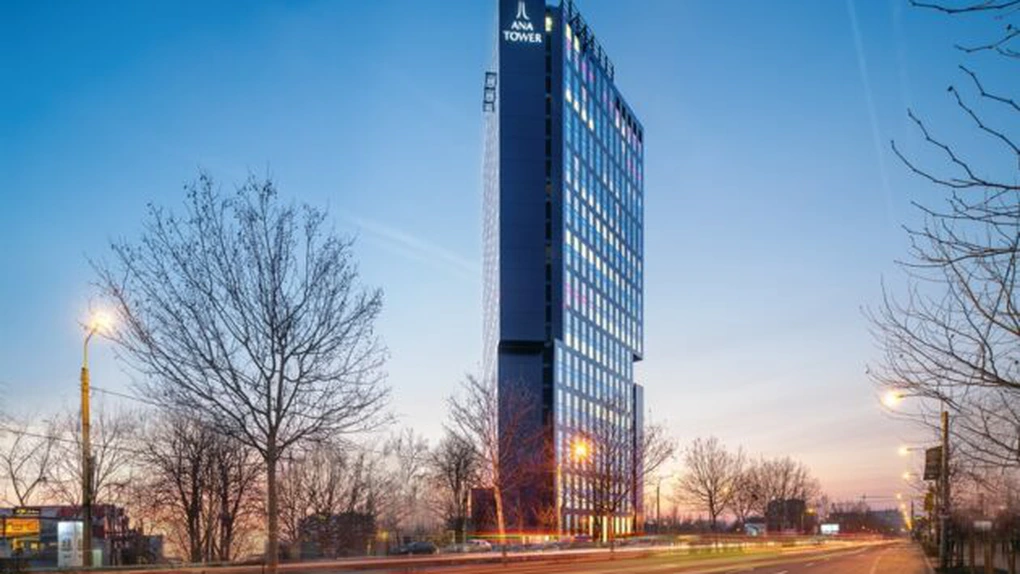 Ana Tower Offices, turnul de birouri al lui Copos din nordul Bucureștiului, primește primii chiriași și se pregătește de inaugurare
