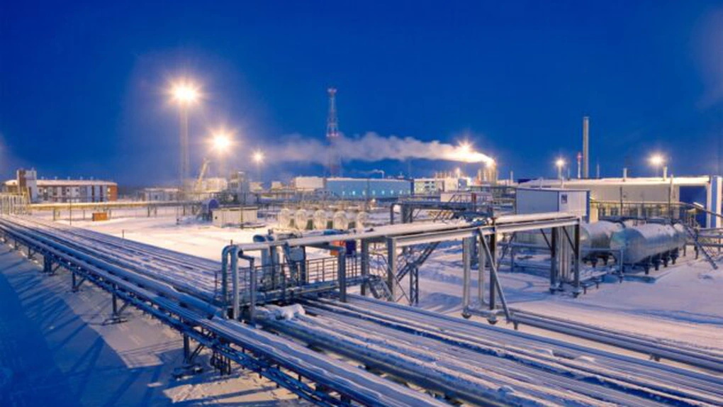 Gazprom a exportat anul trecut în România 962 de milioane de metri cubi de gaze naturale, o cantitate mică în comparație cu alte state