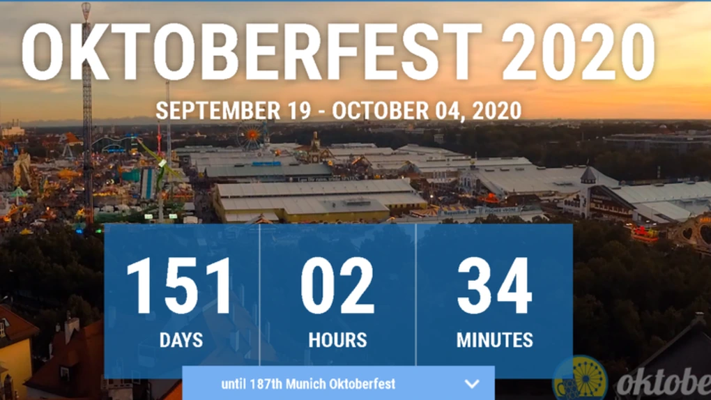 Oktoberfest 2020 a fost anulat - COVID