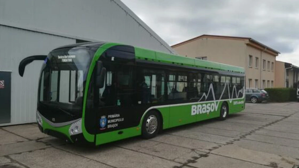 Primele autobuze electrice și troleibuze noi sosesc la Brașov FOTO