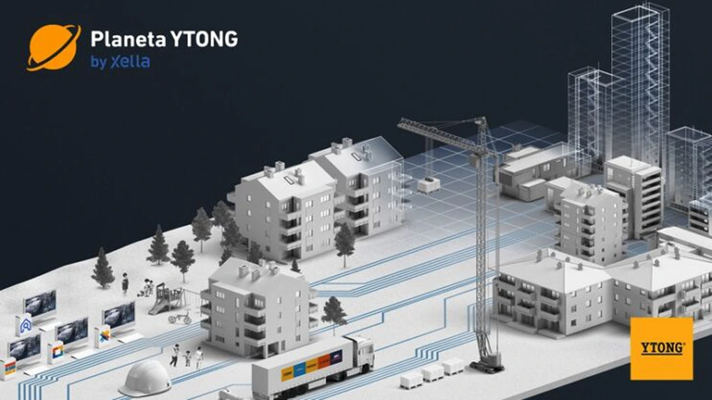 Producătorul de materiale de construcţii Xella România a lansat platforma digitală Planeta Ytong