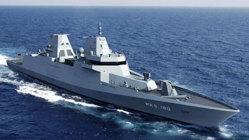 Germania a acordat companiei Damen contractul în valoare de 4,6 miliarde de euro pentru construirea fregatelor MKS-180