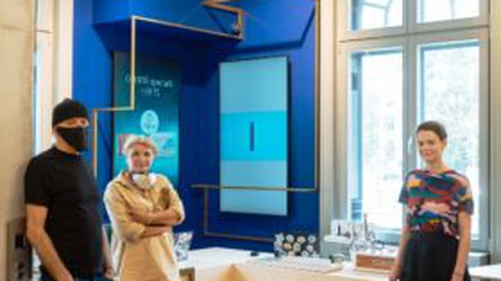 Vila Oromolu, unde funcţionează Qreator by IQOS, transformată la interior de arhitectul Dorin Ştefan şi echipa sa