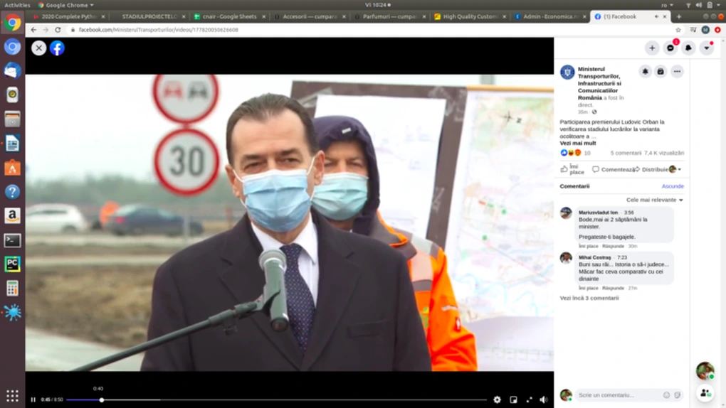 Premierul Orban: Legea care redeschide piețele a fost atacată la CCR