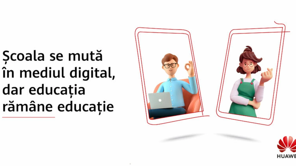 Huawei lansează un program de conectare la internet a şcolilor din zonele rurale