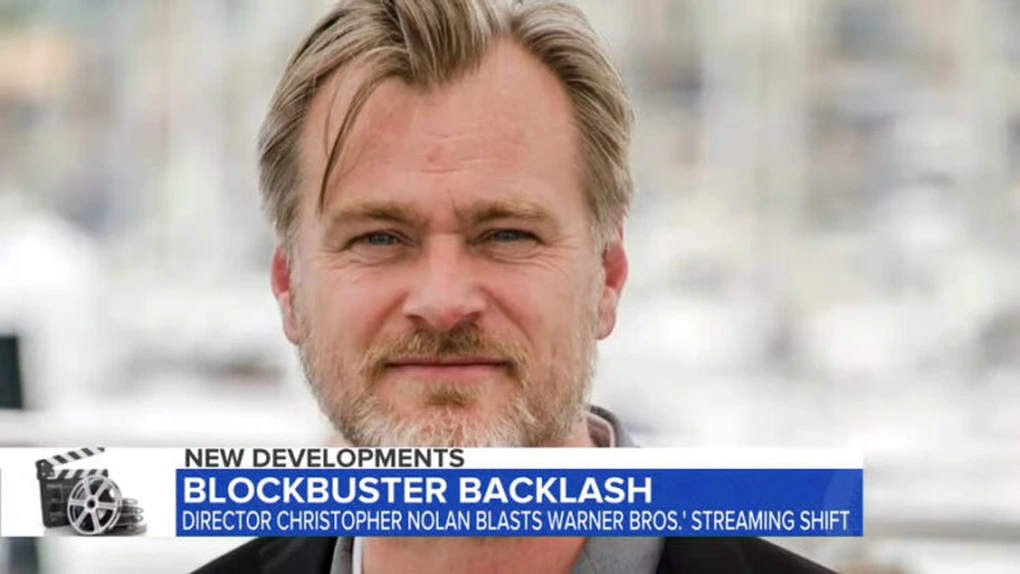 Christopher Nolan critică Warner Bros pentru planul de a lansa în 2021 premierele în sălile de cinema și pe platforma de streaming HBO Max