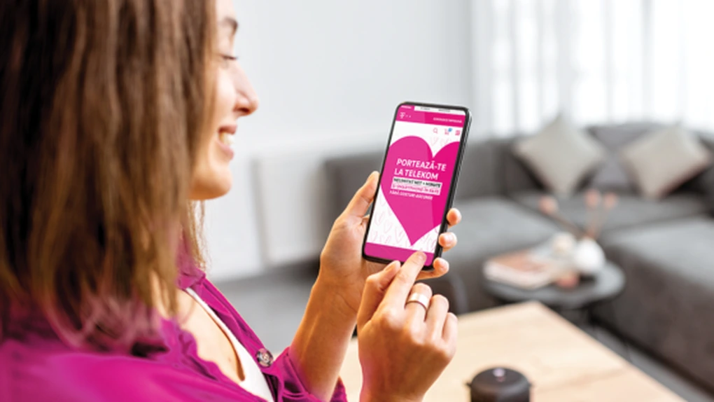 Telekom România anunţă digitalizarea tuturor proceselor pe care clienţii le pot realiza pe site