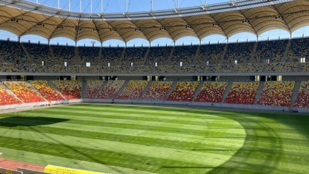 Primăria Capitalei a finalizat schimbarea gazonului de pe Arena Națională pentru meciurile din Campionatul Euro 2020
