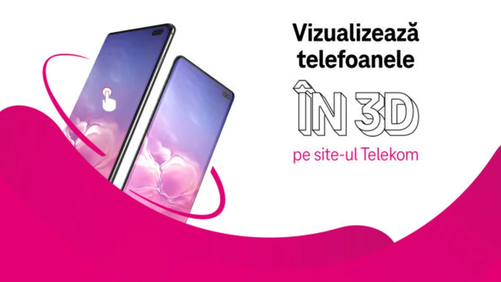 Telekom Romania introduce, în premieră, previzualizarea în 3D a telefoanelor pe site