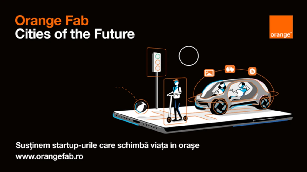 Orange Fab colaborează cu 4 startup-uri ce au soluții tech care pot să transforme orașele României