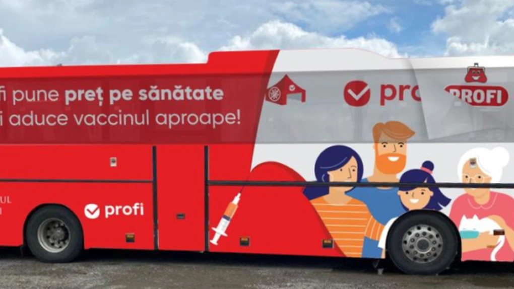 Profi organizează propria caravană de vaccinare pentru angajați și clienți. Începe cu Timișoara