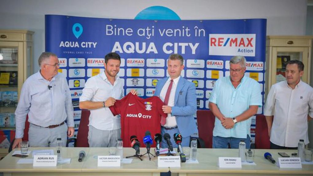 Aqua City devine sponsor al echipei Rapid București