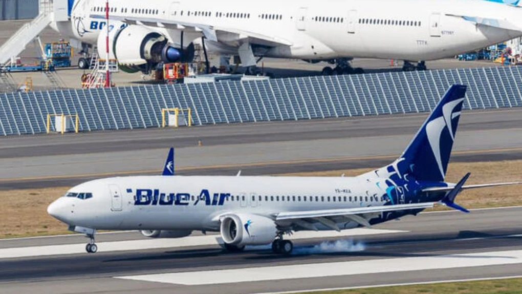 Blue Air a recepționat al patrulea avion Boeing 737-8 MAX
