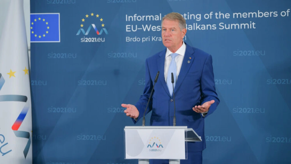 Iohannis: Sărbătorim 15 ani de la aderarea ţării noastre la Uniunea Europeană, un moment cheie în construcţia României