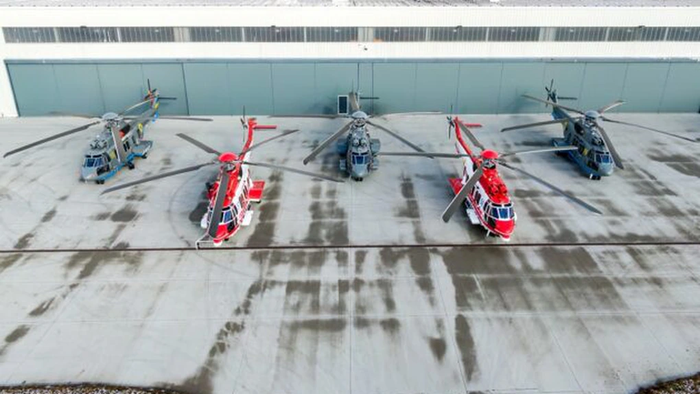 Airbus Helicopters România livrează cinci elicoptere H225 clientului său din Ucraina
