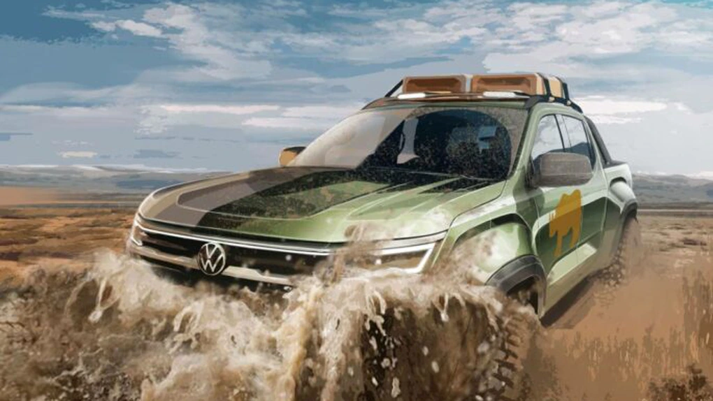 O nouă generație Volkswagen Amarok, pregătită pentru lansare în 2022