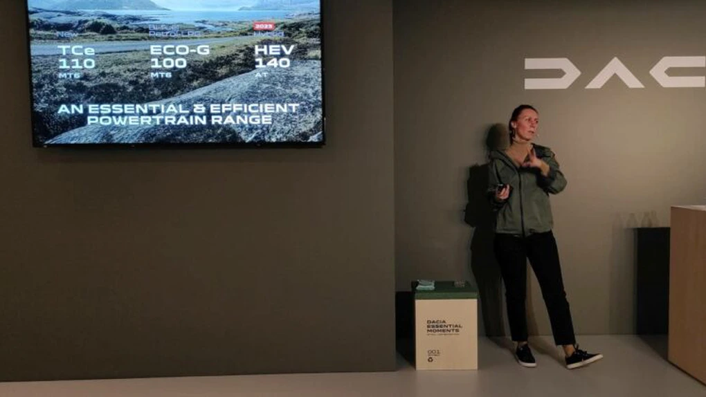 Andreea Guinea, Dacia: Trecem la a doua etapă a implementării noii imagini de marcă Dacia