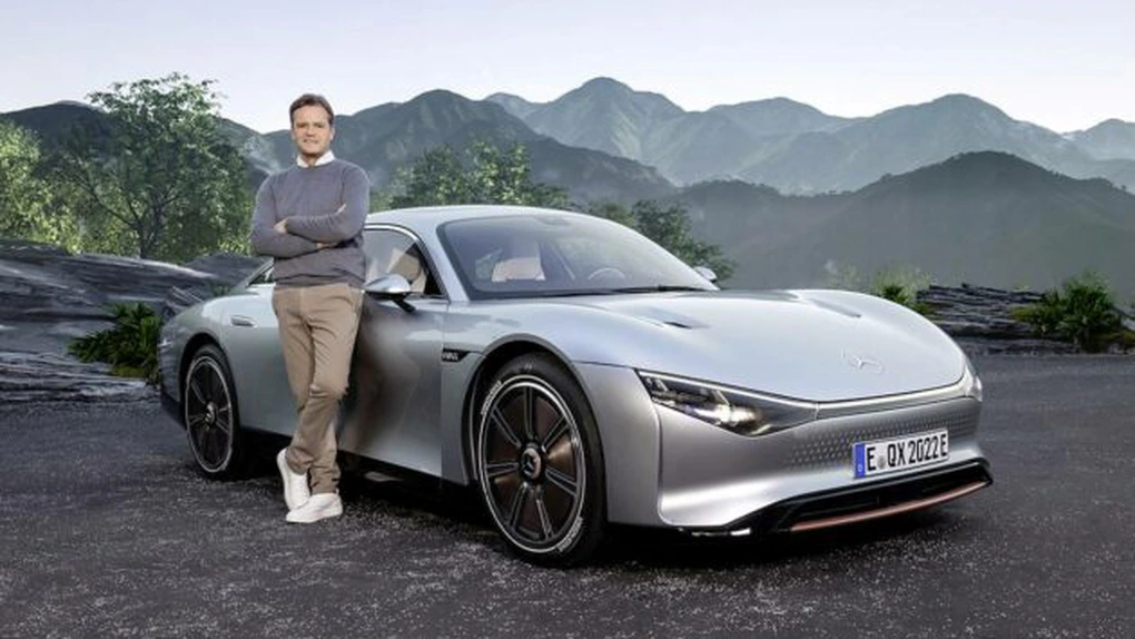 Mercedes-Benz Vision EQXX, un prototip din viitorul mașinilor electrice