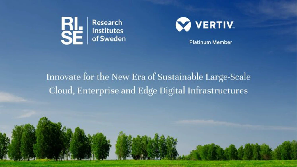 Vertiv se alătură Programului de Parteneriat RISE cu scopul de a dezvolta tehnologii sustenabile pentru centrele de date