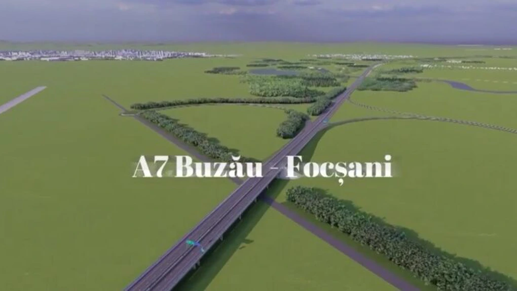 Autostrada A7 Buzău - Focșani: A fost publicată prima licitație pentru tronsoanele 1 și 4