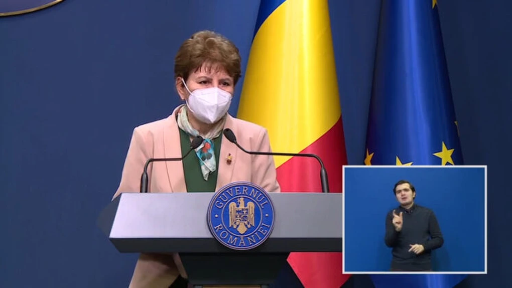 Adriana Pistol: Izolare de șapte zile pentru persoanele infectate cu SARS-CoV-2 care sunt vaccinate sau au mai avut boala