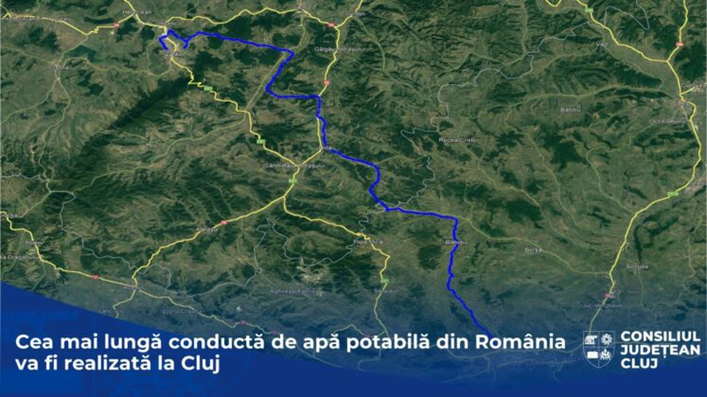 A fost semnat contractul de construire a primei porțiuni din cea mai lungă conductă de apă potabilă din România, de 164 de km