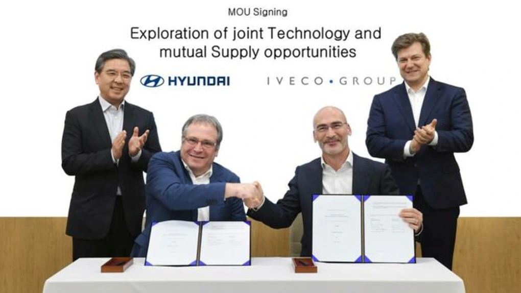 Hyundai și Iveco ar putea colabora în privința tehnologiei aferente vehiculelor partajate