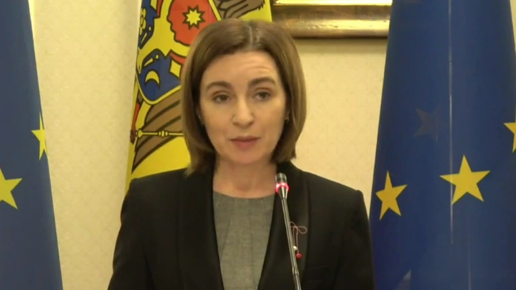 Preşedinta Maia Sandu speră ca Republica Moldova să adere la Uniunea Europeană până în 2030