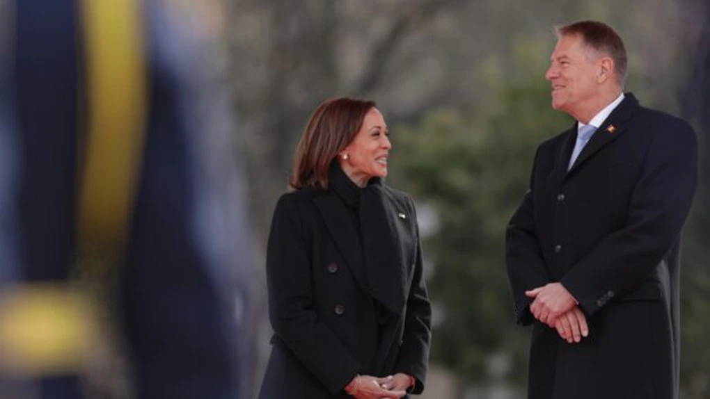 Kamala Harris la Bucureşti - VIDEO