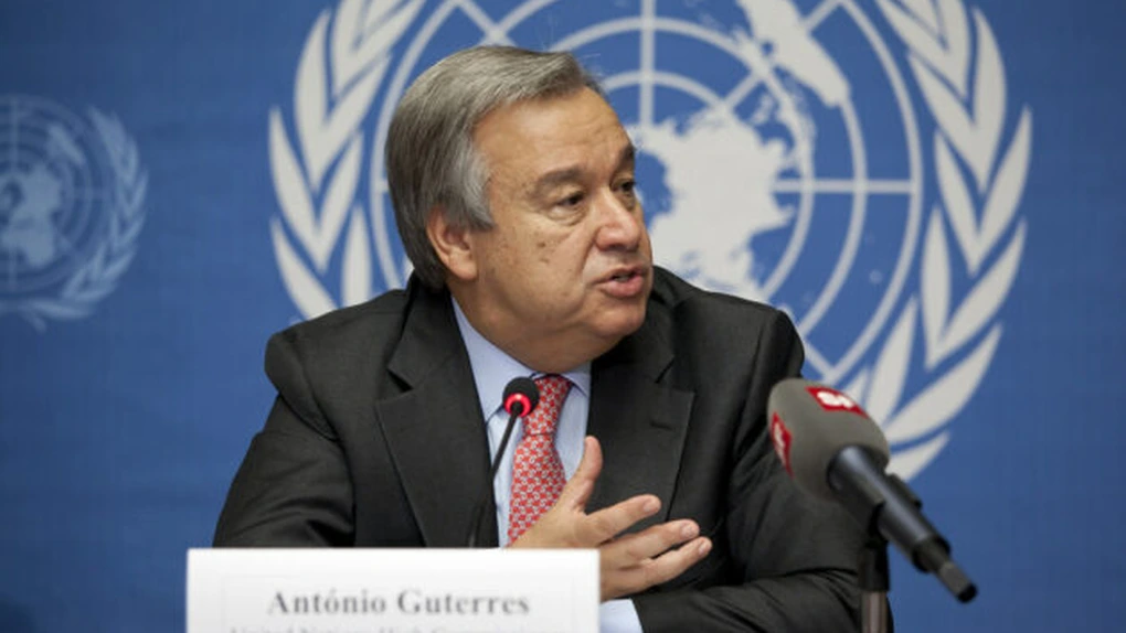 Secretarul general al ONU a ajuns în Republica Moldova