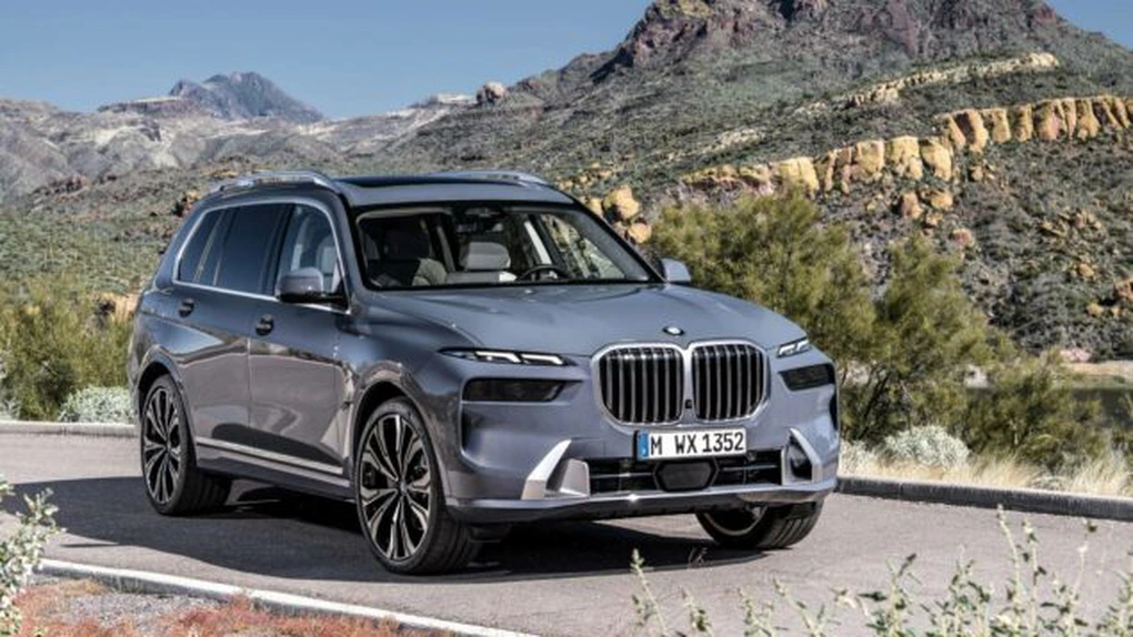 BMW X7 revine cu noi artificii de design și tehnologii