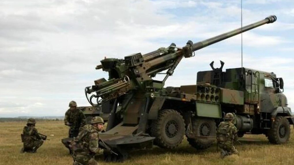 Franţa furnizează tunuri Caesar şi rachete antitanc pentru armata din Ucraina