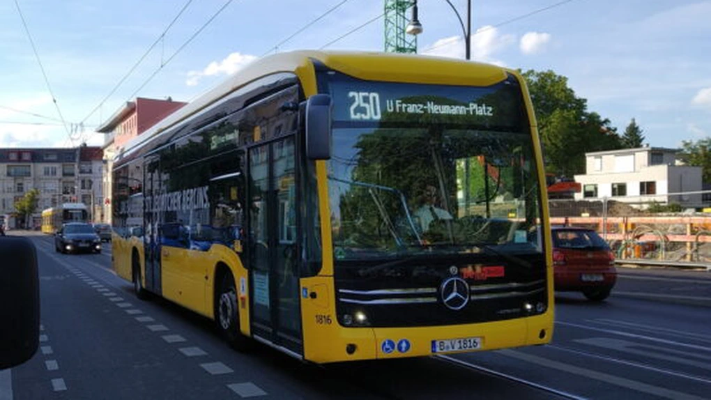 Daimler Truck intenționează să comercializeze doar autobuze electrice în Europa până în 2030