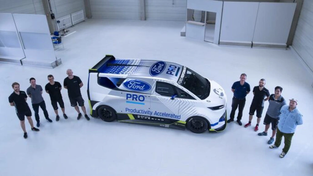Ford Pro Electric SuperVan, prezentat la Goodwood Festival of Speed