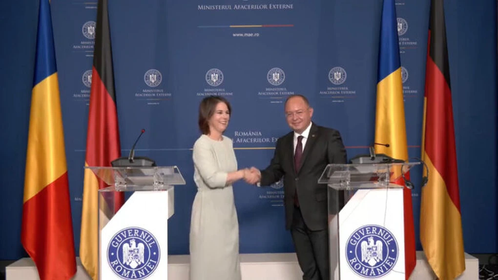 Annalena Baerbock, ministrul german de Externe: Pe Dunăre și prin Portul Constanța pot fi transportate 2 milioane de tone de cereale din Ucraina