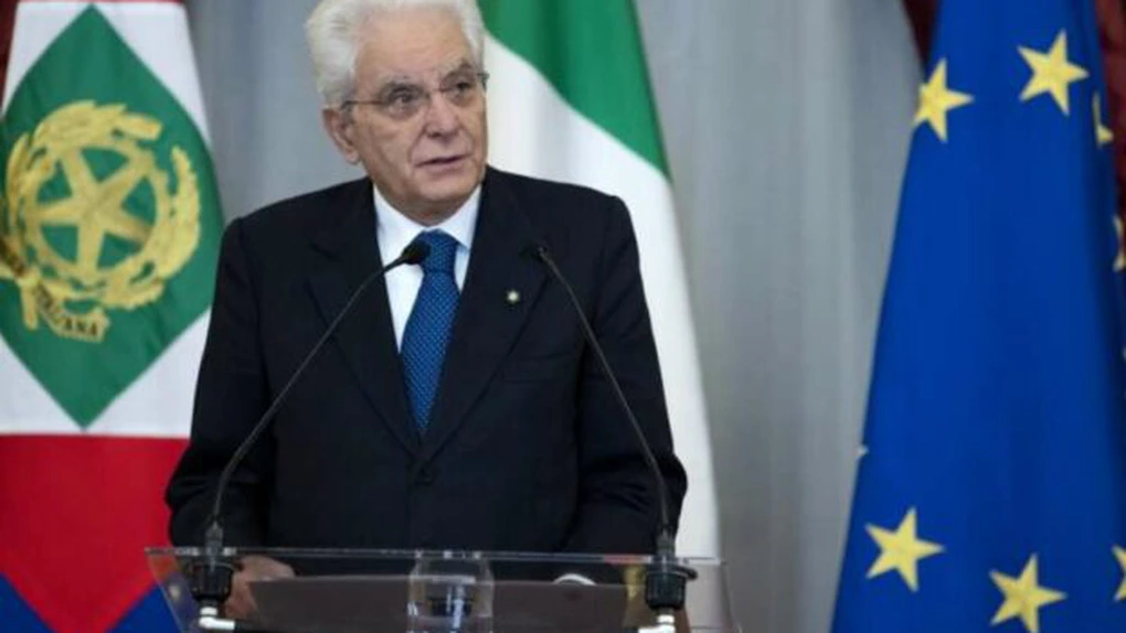 Președintele italian Sergio Mattarella a dizolvat Parlamentul. Alegerile anticipate vor avea loc pe 25 septembrie