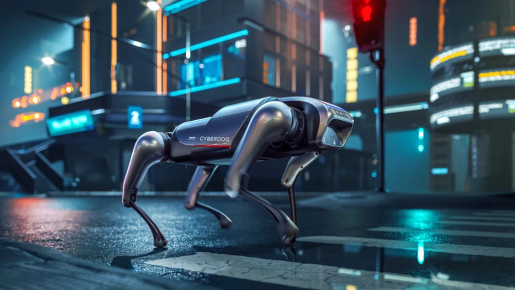 Robotul patruped Xiaomi Cyberdog ajunge în premieră în România