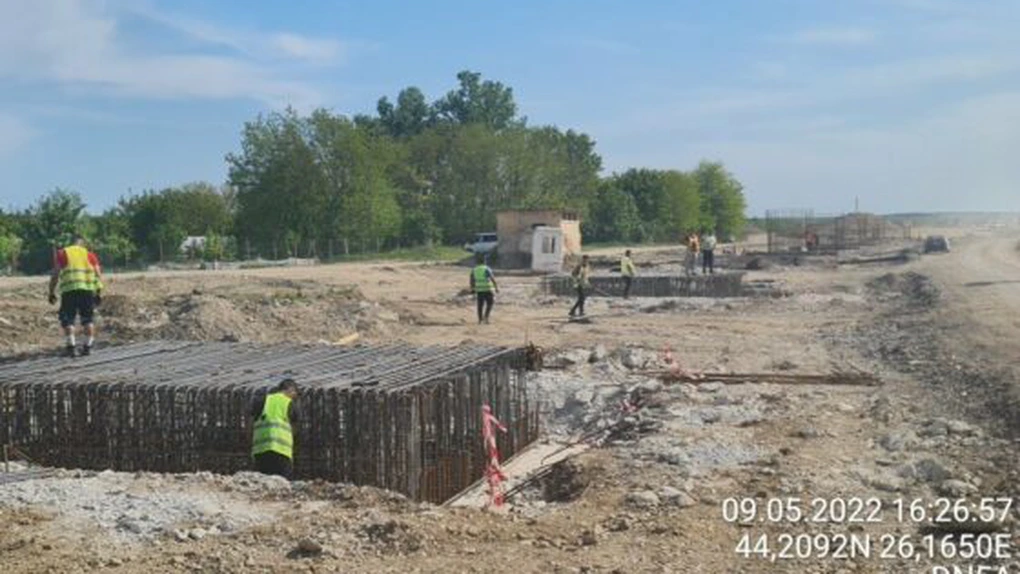 Pod Grădiștea: Lucrările pentru modernizarea liniei de cale ferată Vidra - Comana, realizate în proporție de 27%