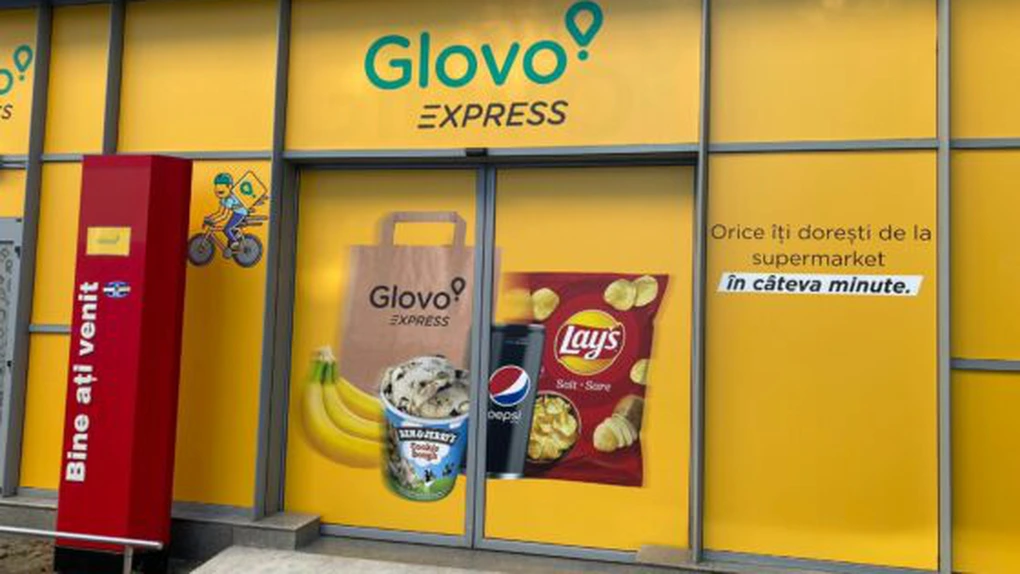 Un an de Glovo Express în România. 12 unități inaugurate, în cinci orașe, echivalentul a peste 10% din magazinele deschise la nivel global