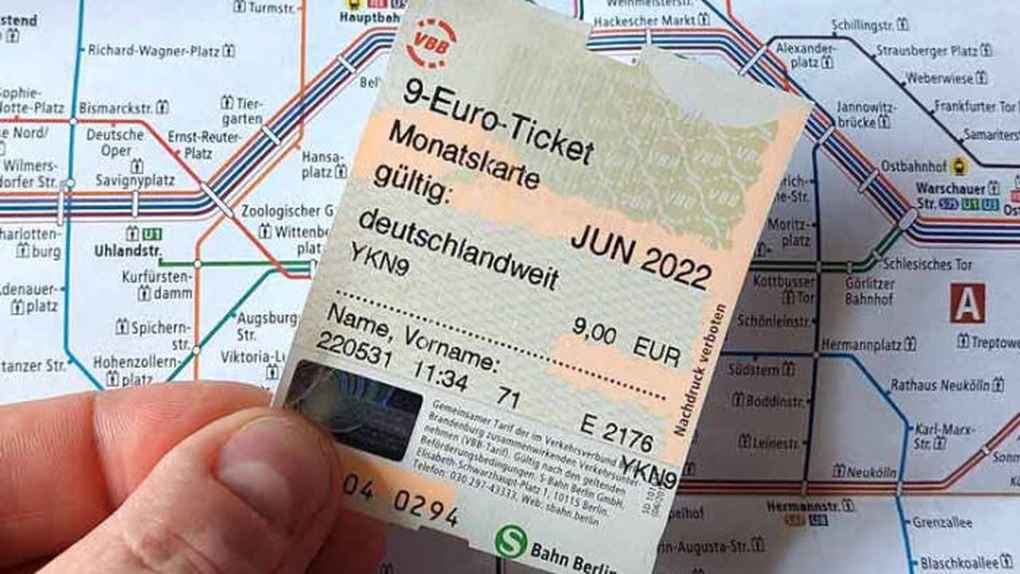 Germania ar putea prelungi abonamentele de nouă euro pe lună la transportul public